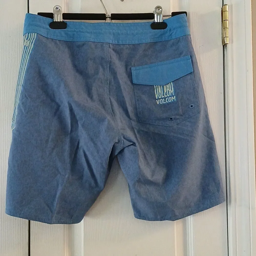 Volcom Side FI Stoney 19 Swin Trunks Board Shorts Swimming suit Sz 28  NWT